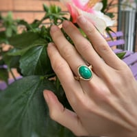 Image 1 of Anello Malachite