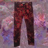 Image 1 of pants (purplish/red)