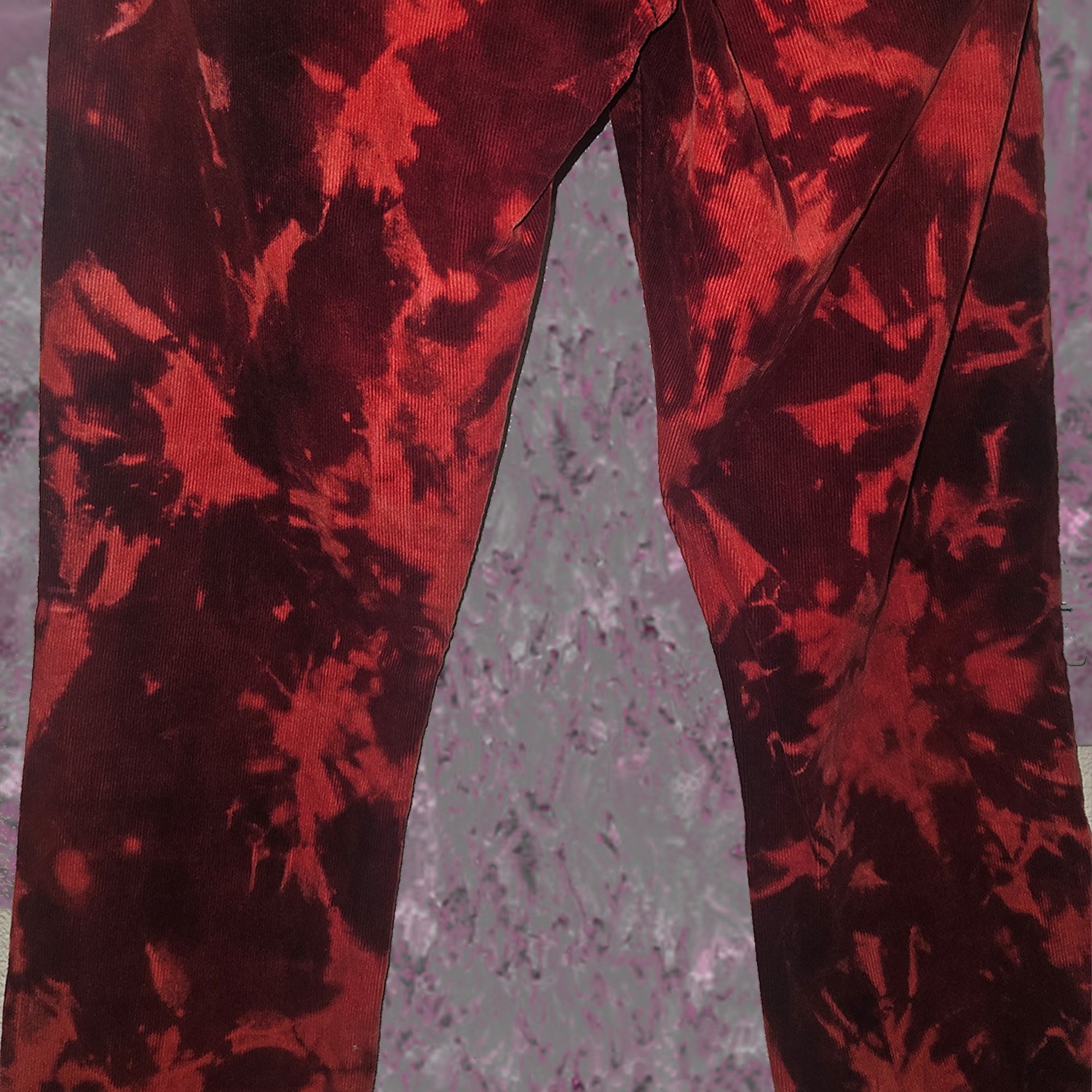 Image of pants (purplish/red)