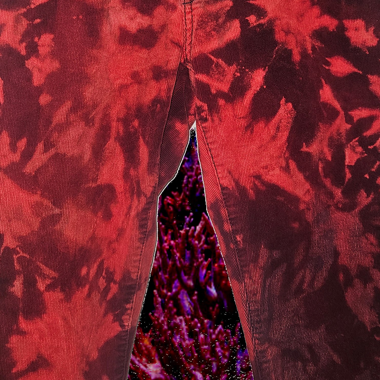 Image of pants (purplish/red)