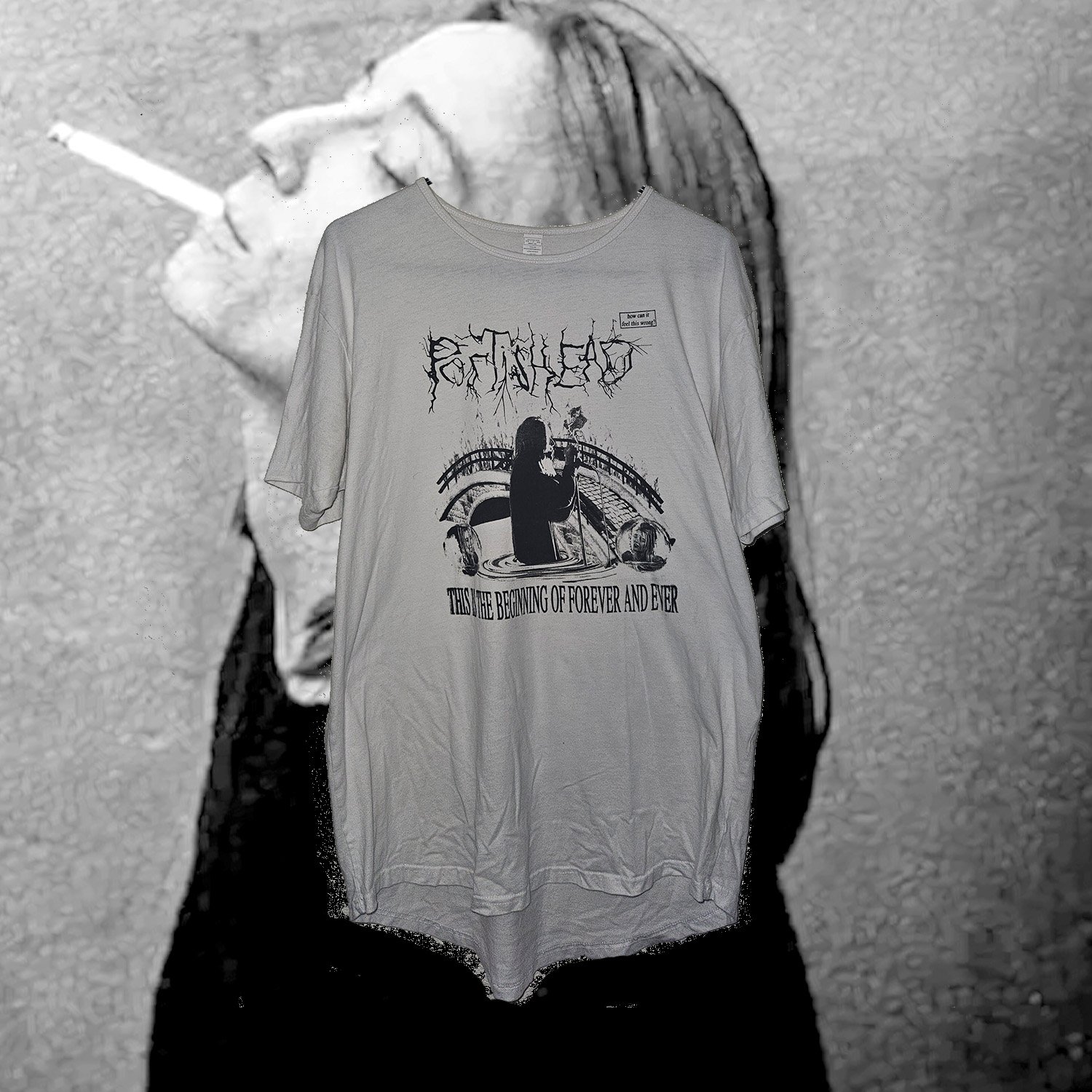 Image of this is the beginning of forever and ever (large t)