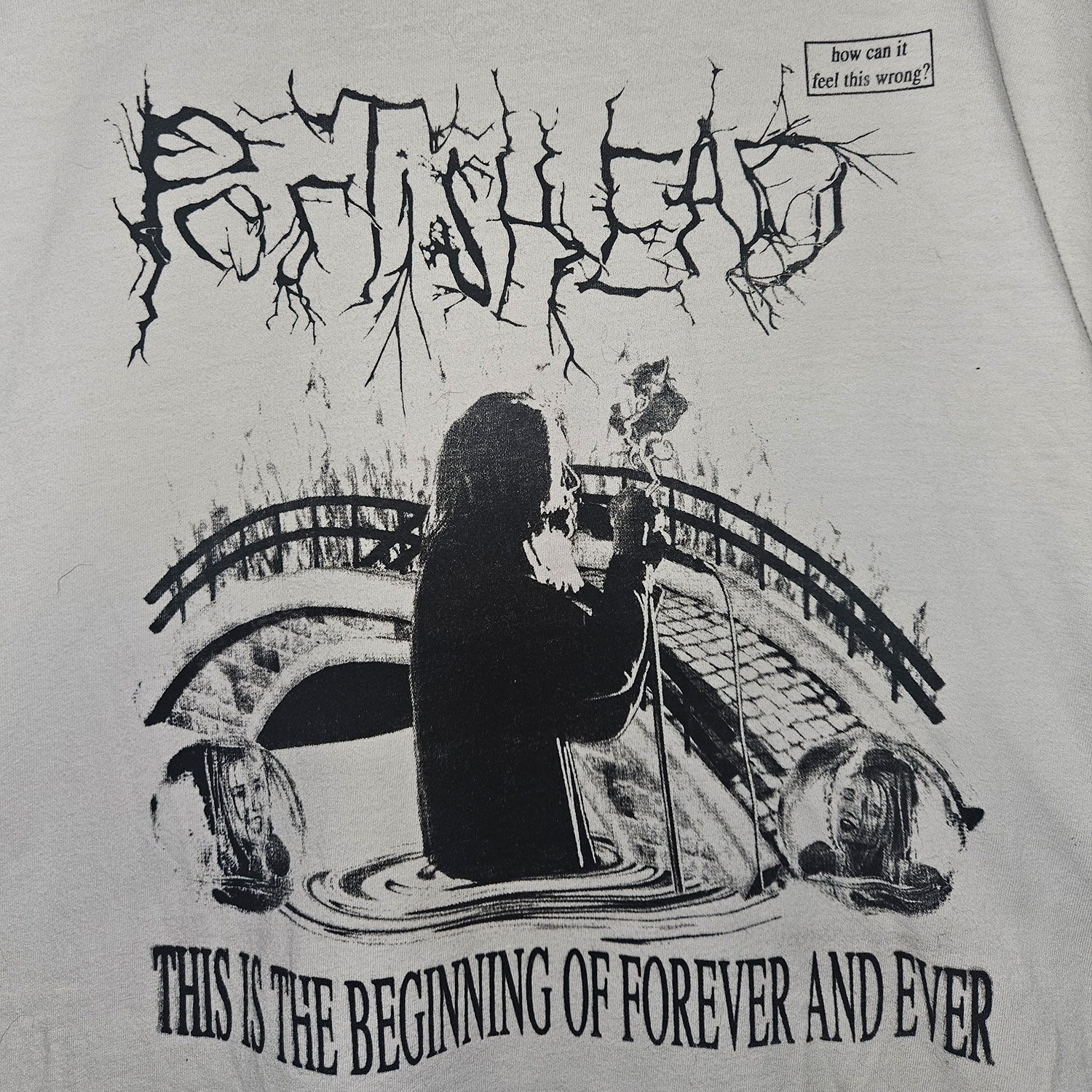 Image of this is the beginning of forever and ever (large t)