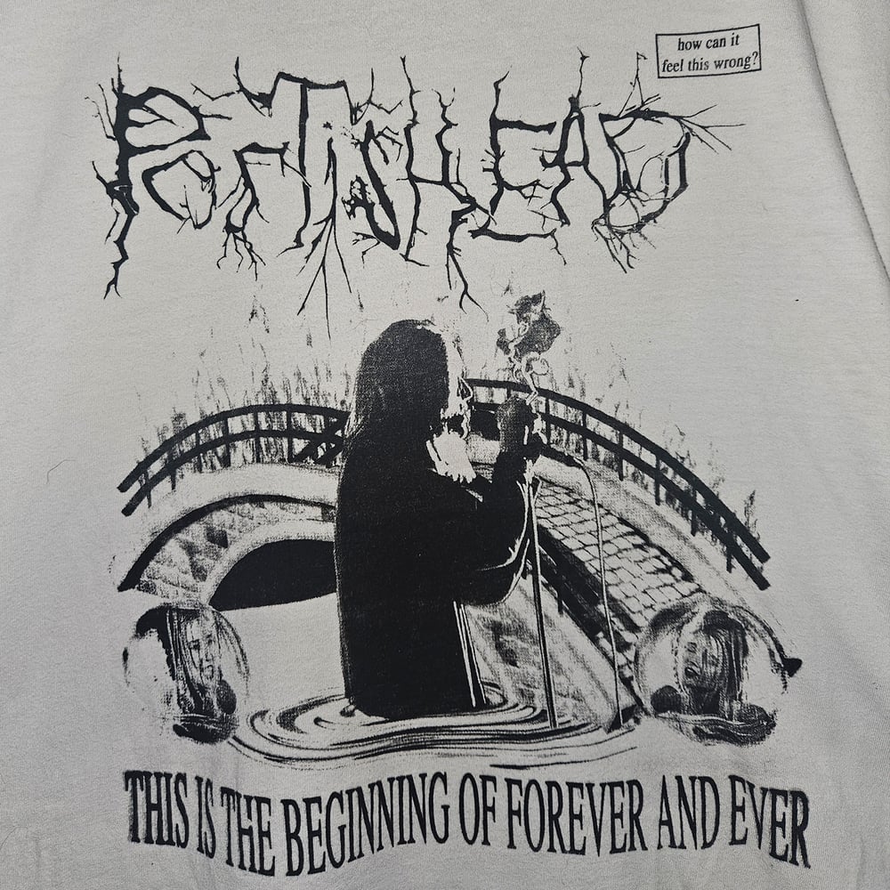 Image of this is the beginning of forever and ever (large t)
