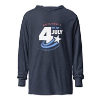 Rutland Fourth of July Hooded Long Sleeve Tee