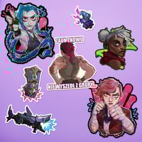 ARCANE Jinx Naklejki