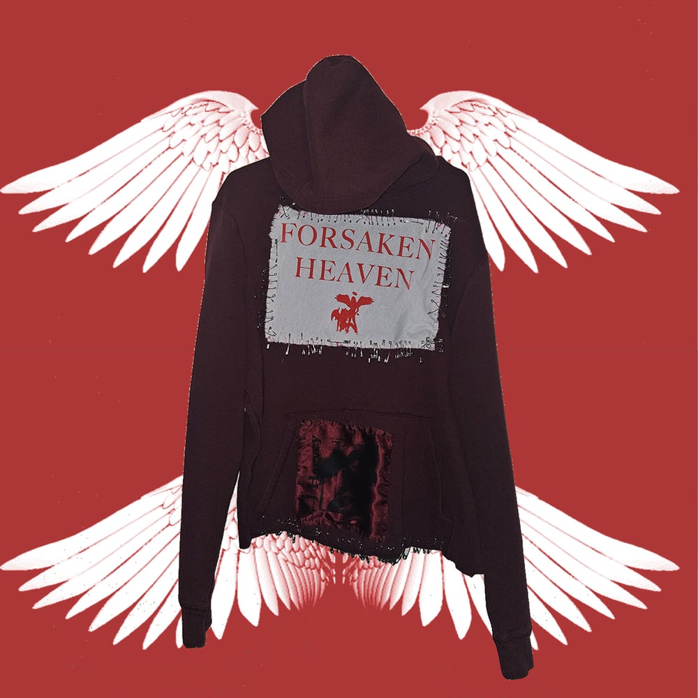 Image of forsaken heaven + i have pulled myself clear (XL hoodie)