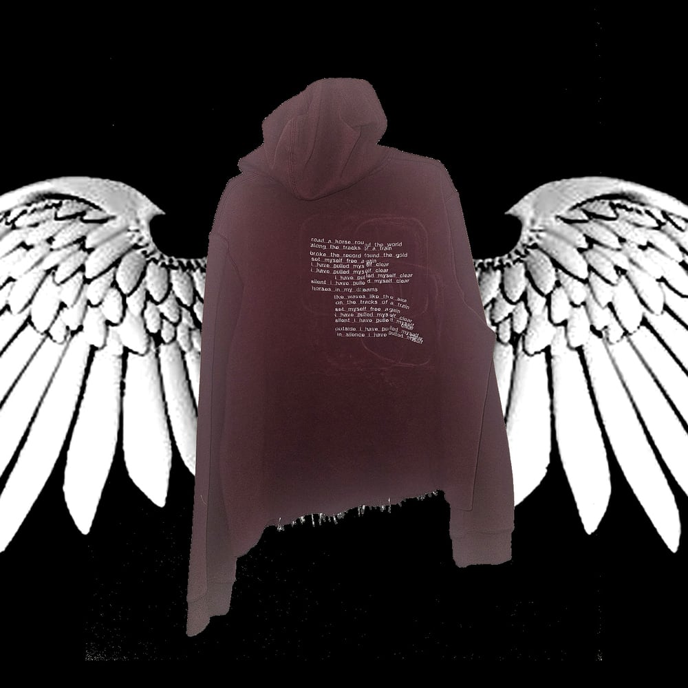 Image of forsaken heaven + i have pulled myself clear (XL hoodie)