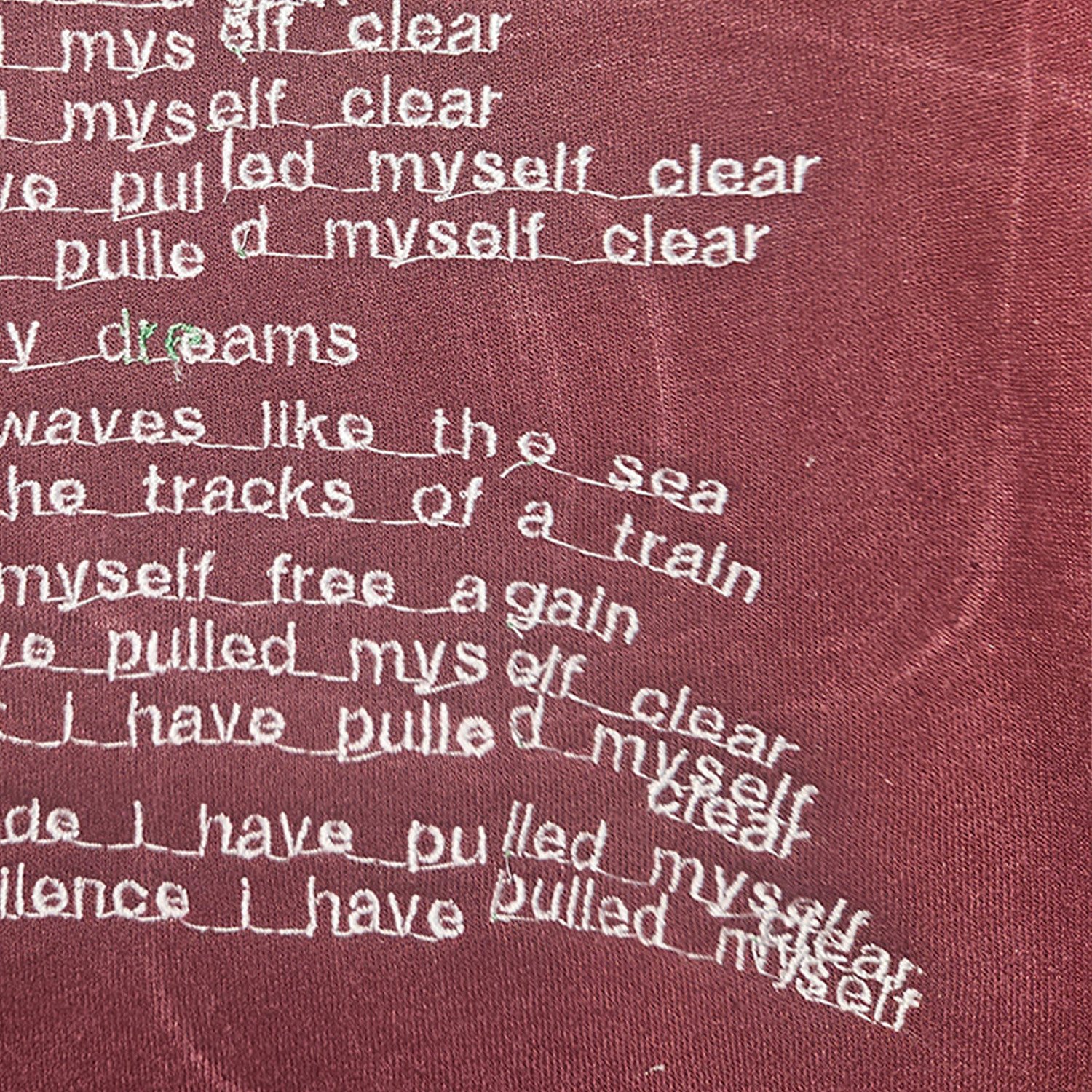 Image of forsaken heaven + i have pulled myself clear (XL hoodie)