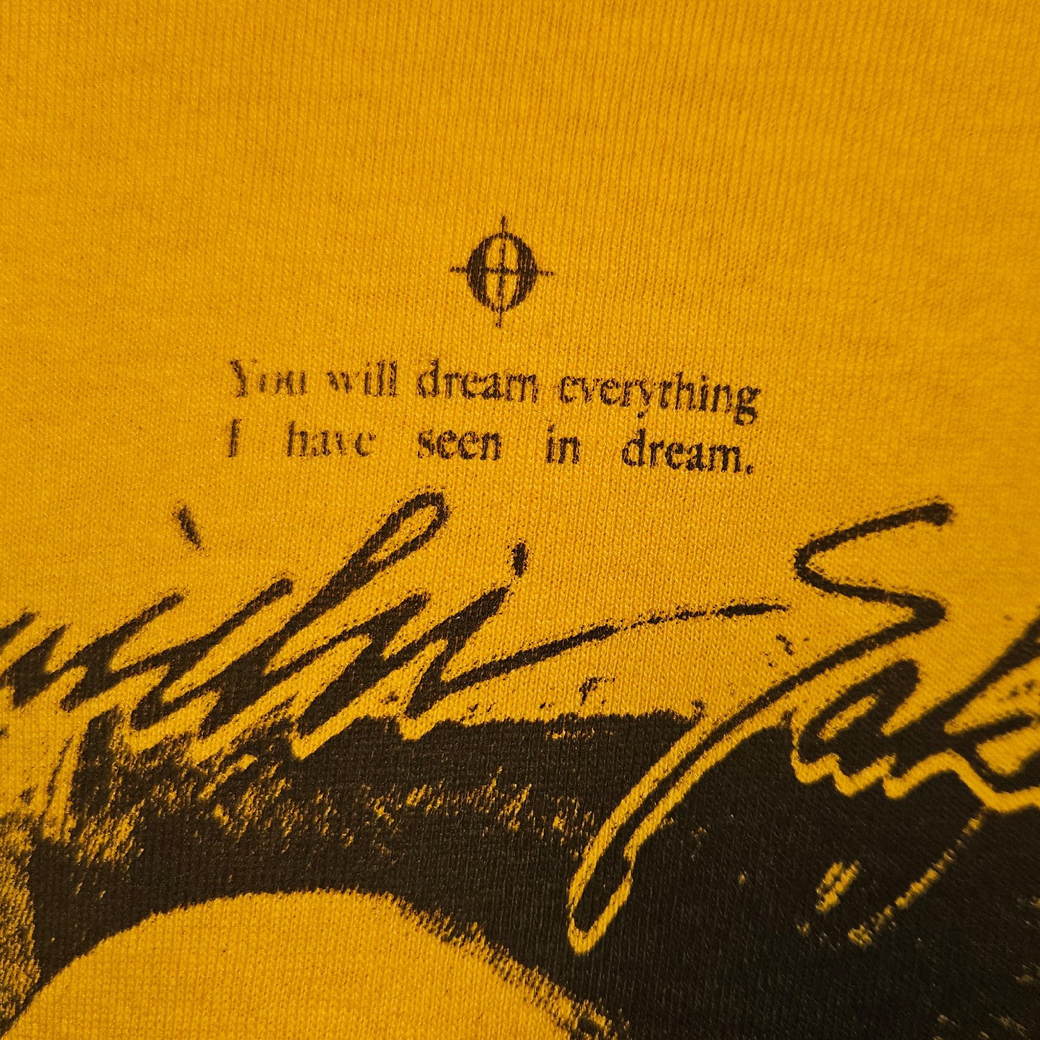 Image of you will dream everything i have seen in dream (med yello)
