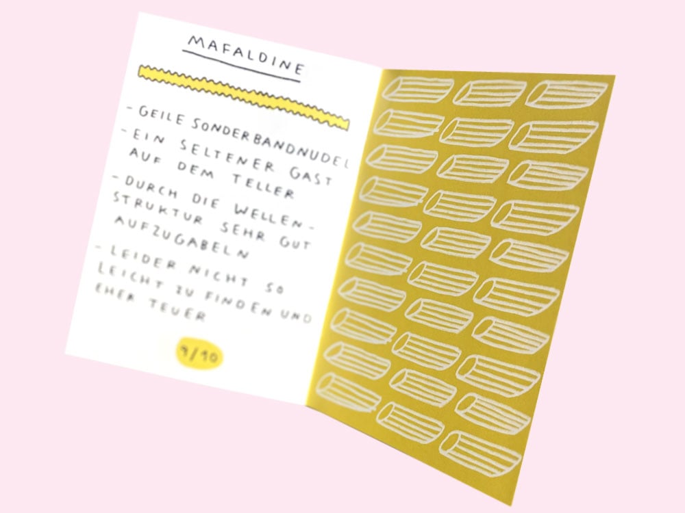 Image of ZINE Das Nudelgericht