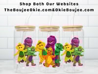 Barney Double Sided Uv Dtf Wrap NRB