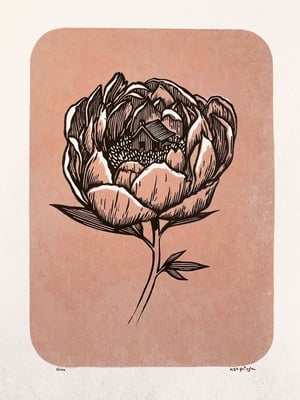 'Take Refuge' linocut print