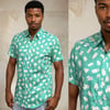 Camisa manga corta osos verde