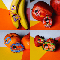 Image 2 of “Fruits stickers” keychains