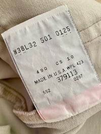 Image 10 of LEVI'S 501 ECRU JEANS (2)