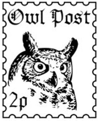 Image of Owl Post Sticker