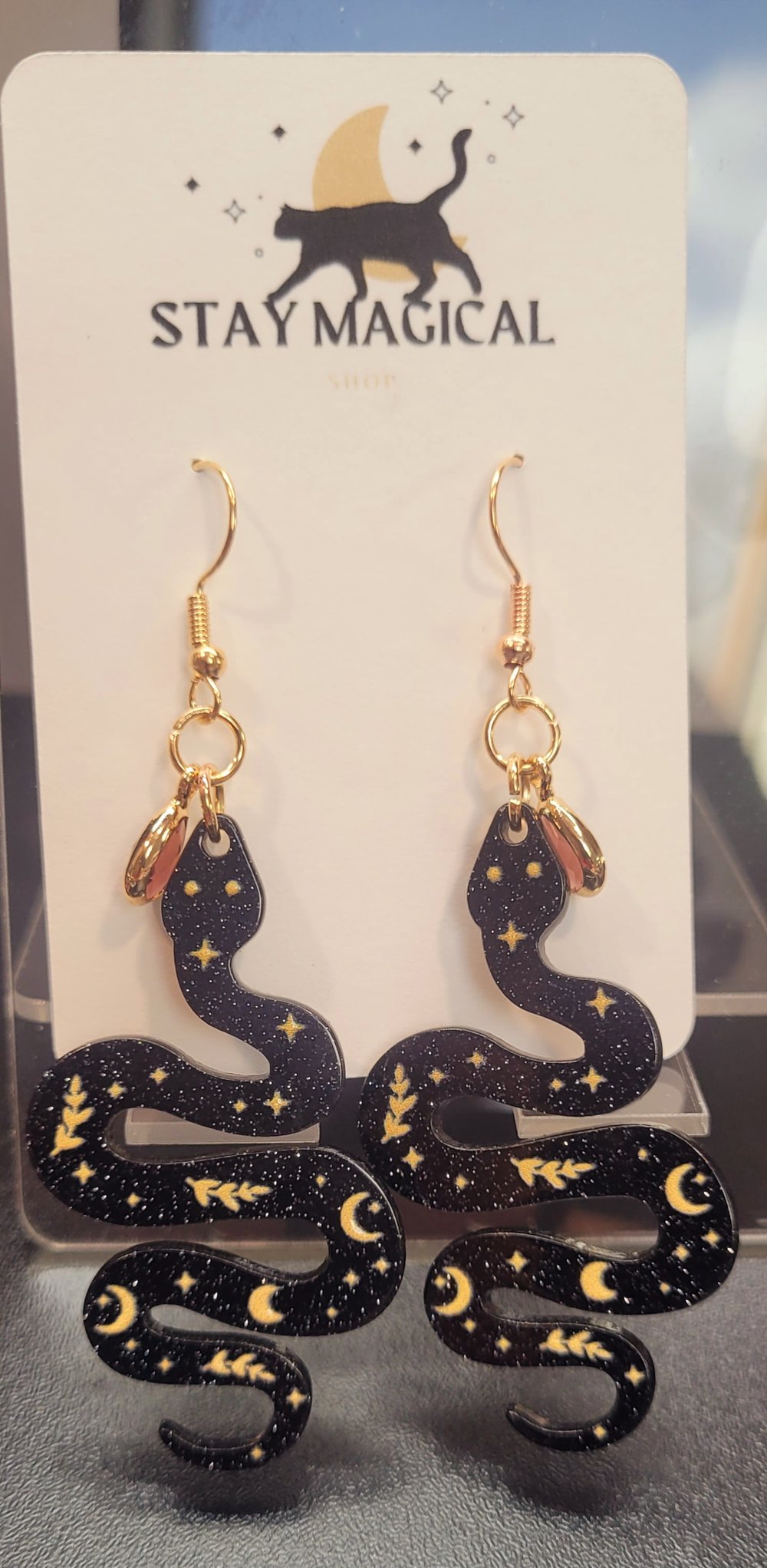 Image of Serpent Earrings 