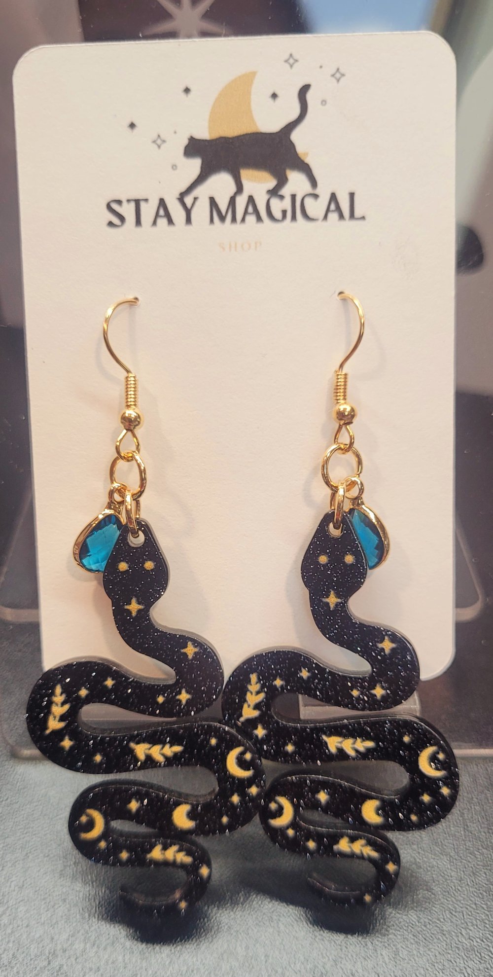 Image of Serpent Earrings 