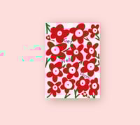 Image 1 of Get Well Soon! Poppies Greeting Card