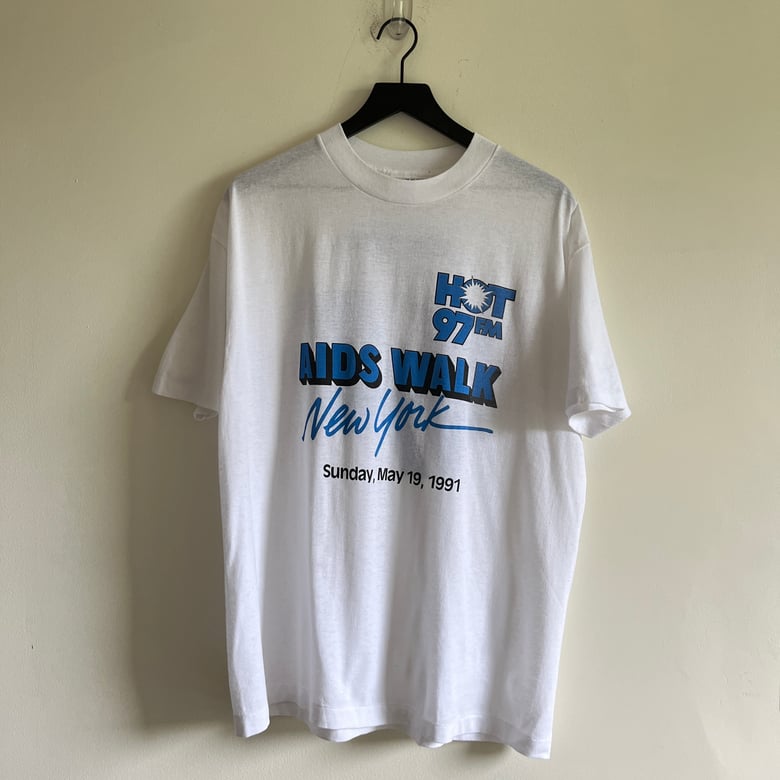 Image of Hot 97 FM Aids Walk New York T-Shirt