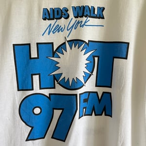 Image of Hot 97 FM Aids Walk New York T-Shirt