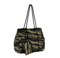 Camo Neoprene Shoulder Bag
