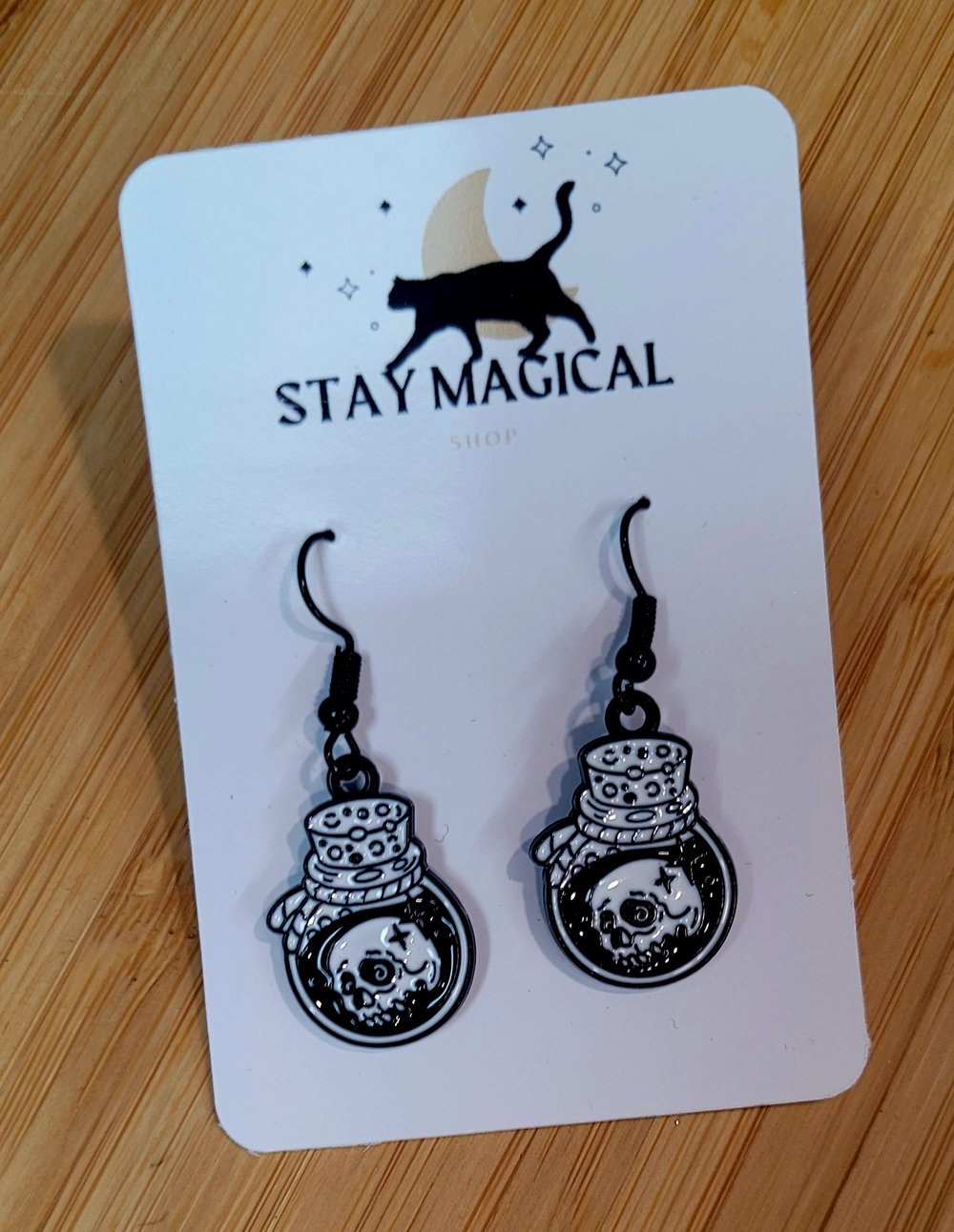Image of Magical Jar Earrings 