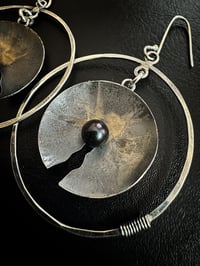 Image 3 of Pearls & Gold Earrings
