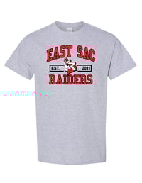 GREY GILDAN SHORT SLEEVE T-SHIRT