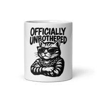 Image 1 of Officially Unbothered Coffee Mug – TOF Apparel Co.