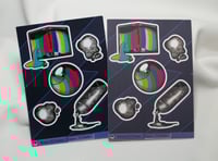 Image 3 of 117's Things in Glass Series Vinyl Stickers