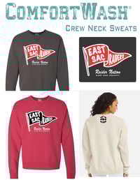 PIGMENT DYED CREW SWEATSHIRT