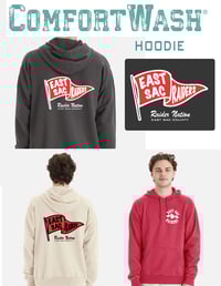PIGMENT DYED HOODED SWEATSHIRT