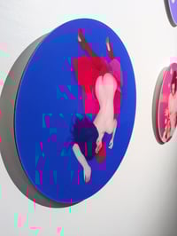Image 3 of Reddish crumpled Paper round