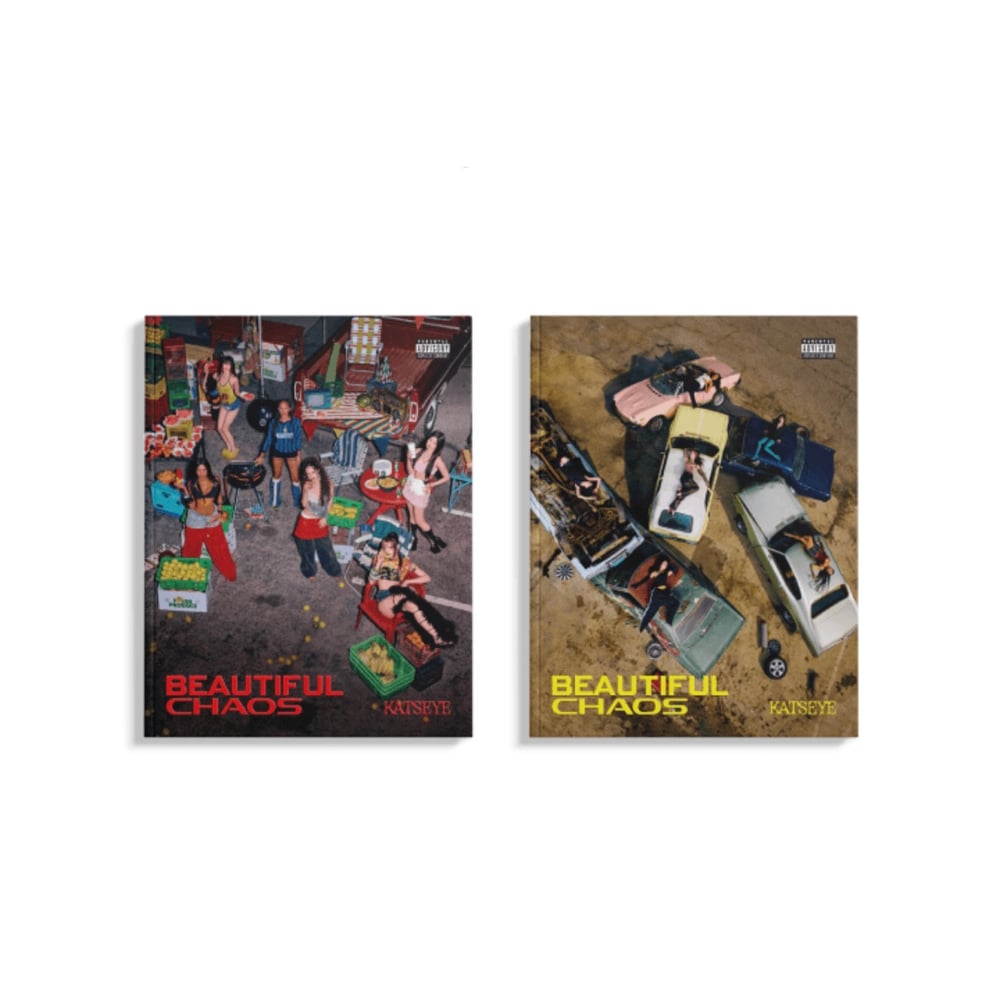 Image of [PRE-ORDER] KATSEYE ‘Beautiful Chaos’ + Weverse Shop POBs