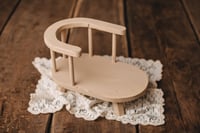 Image 1 of Oval divan in peach color