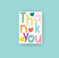Image 1 of Thank You Greeting Card 