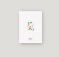 Image 2 of Thank You Greeting Card 