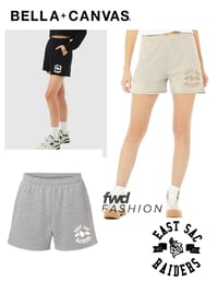 BELLA Women's Cutoff Fleece Shorts