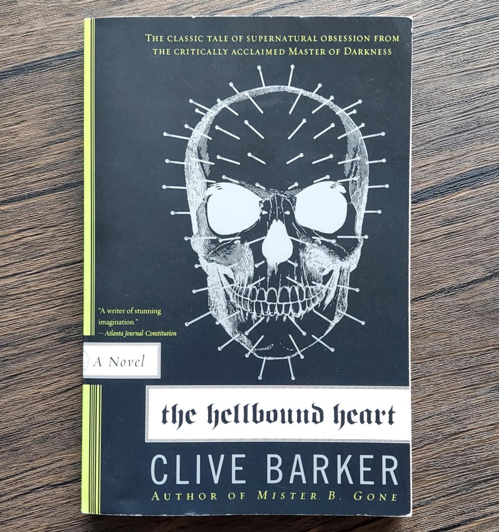 The Hellbound Heart, by Clive Barker - SIGNED by Doug Bradley