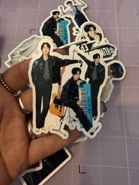 Image 5 of BTS Jin Stickers | WWH World Wide Handsome | Super Tuna | Run Jin Tour | Waterproof Vinyl