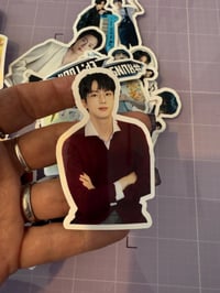Image 6 of BTS Jin Stickers | WWH World Wide Handsome | Super Tuna | Run Jin Tour | Waterproof Vinyl