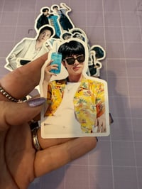 Image 7 of BTS Jin Stickers | WWH World Wide Handsome | Super Tuna | Run Jin Tour | Waterproof Vinyl