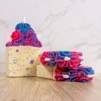 Image 1 of Handmade Rainbow splatter Bar