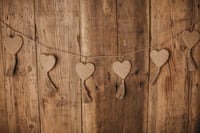 Image 1 of Heart garland