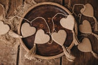 Image 2 of Heart garland