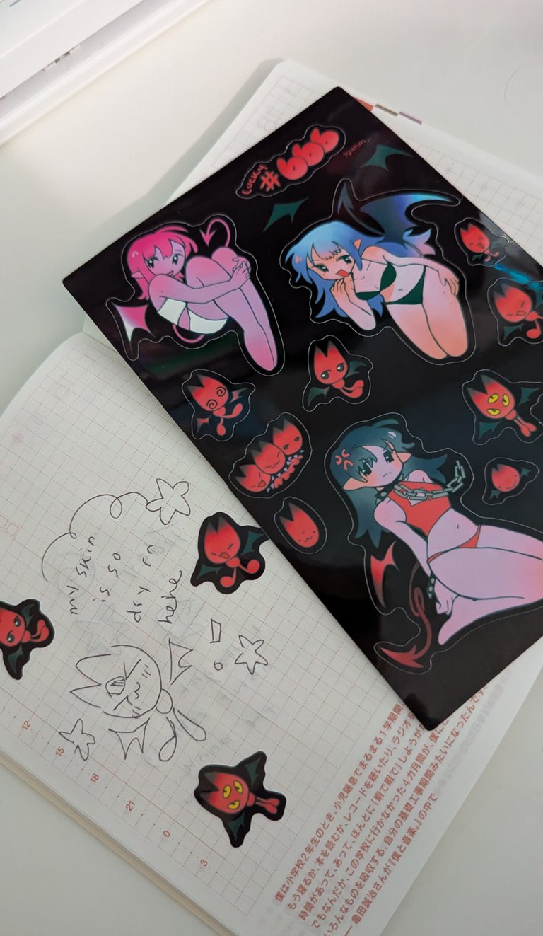 lucky #666 sticker sheet Image 3