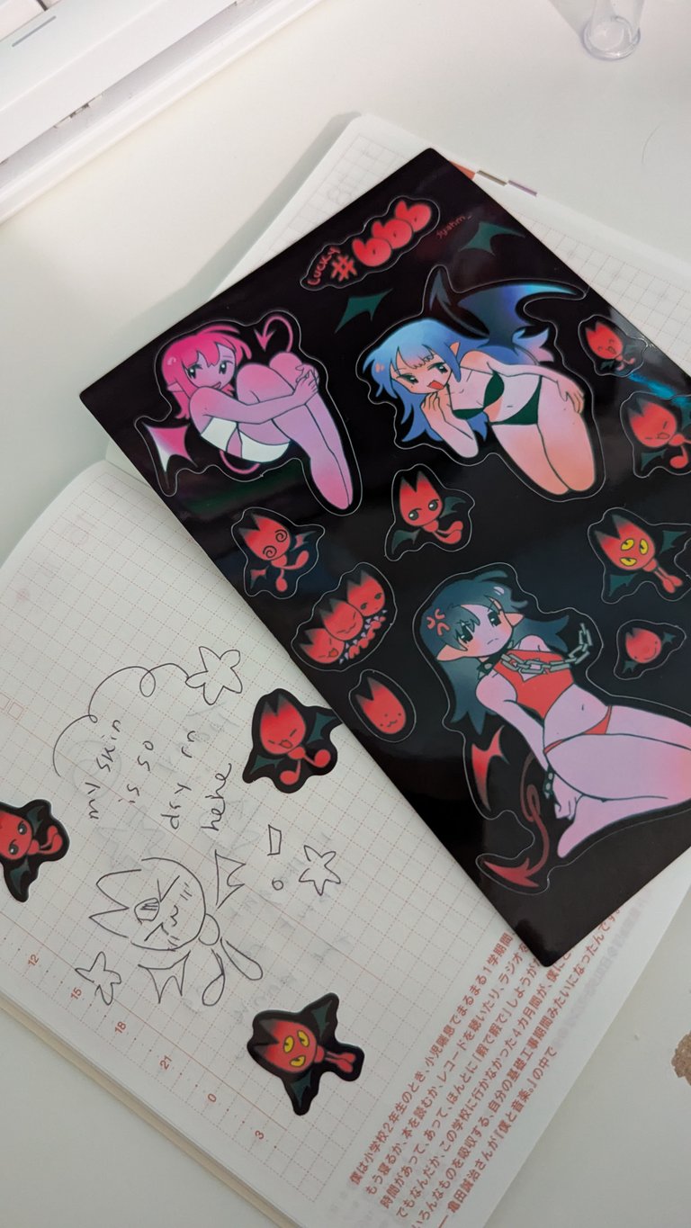 lucky #666 sticker sheet Image 2