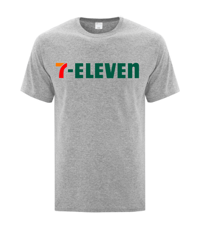 Image 2 of 7-11 Short Sleeve T-Shirt  Line Logo
