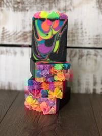 Handmade Rainbow Blackout 4 Pack Soap Bar